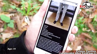 Mature platinum-blonde whore with large, rigid funbags got romped from the back, until she came