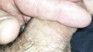 Providing her a mouthhole while she's handed out toasted