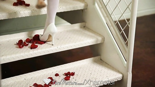 Brooklyn Pursue is blowing a large man-meat and getting nailed from the back, just like she desired