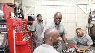 Caucasian platinum-blonde with petite, innate mounds, Sidra Sage had fucky-fucky with dark-hued fellows she loved a bunch