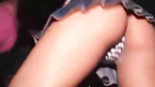 Super-Naughty femmes are dressed in prohibited underpants while dancing in the night pub and taunting men