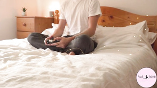 Bootylicious stunner with XXL melons is too nasty to hold back from hotwife on her fucking partner