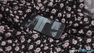 Horny damsel with blue hair, Alice Kelly got torn up on the floor, until she came