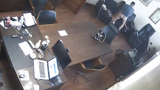 Russian Manager Penetrates Assistant At Office Covert Webcam