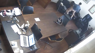 Russian Manager Penetrates Assistant At Office Covert Webcam