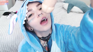 Beauty Rigid Buttfuck Fap and Feetjob - Sole Fetish