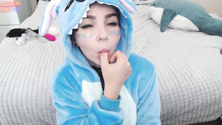 Beauty Rigid Buttfuck Fap and Feetjob - Sole Fetish