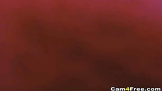 Wild Brunette Spreading Pussy Wide