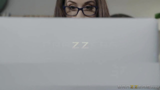 Spectacular black-haired, Chanel Preston got penetrated rigid after gargling sausage, and had an powerful climax