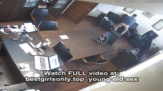 Russian manager is constantly tearing up his smoking steaming assistant, because her muff perceives so tearing up superb