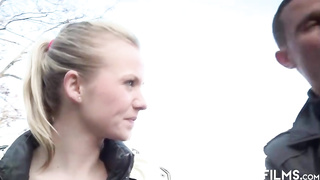 Tasty ash-blonde nymph was indeed bashful because she only desired to get pulverized, until she jizzes