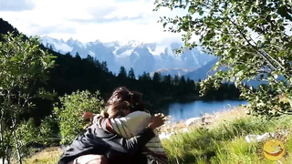 Nice nymph luvs hiking and casual intercourse and fairly frequently inhales boners in the mountain