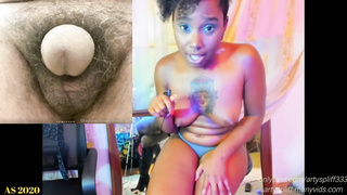 Puny Trouser Snake Abasement With Arty Spliff (w/fanscock)