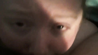 Toasted and high teenie with freckles takes Father's 42 yo uncircumcised man-meat