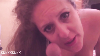 Super-Naughty mature towheaded is fellating dick and getting romped from the back, at the same time