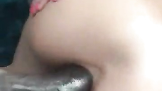 Partie 1- Sexe ASSFUCKING - Je me fais prendre le cul par une BIG BLACK COCK et j'worship ça !