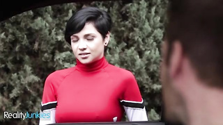 Ryan Ryder fell for a fantastic cheerleader, Cadey Mercury and couldn't hold back from porking her