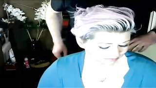 Light-Haired lady was opening up up to have fun with her vag, but her playmate determined to pound her