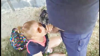 Trouser Snake lovin’ light-haired is frequently providing fellatios to strangers in swap for a great drill