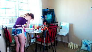 behind the gigs Painting