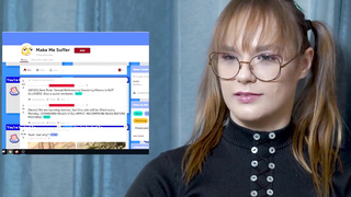 Pornography female responds to /r/makemesuffer
