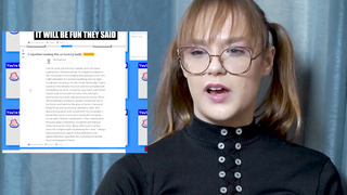 Pornography female responds to /r/makemesuffer