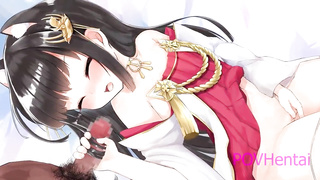 Kemokko Ecchi arm job