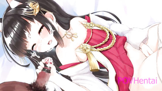 Kemokko Ecchi arm job