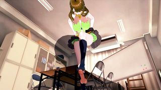 Buxomy Anime Porn mega-bitch is holding her gams opened up broad open, impatient to get ravaged highly stiff