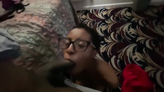 90 lbs Black Nubile First-Ever BIG BLACK COCK ‼️