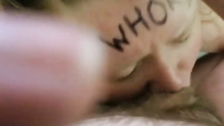 Pallid barely legal Yr Senior Inebriated Biotch Prays For Her Parent To Write on Her