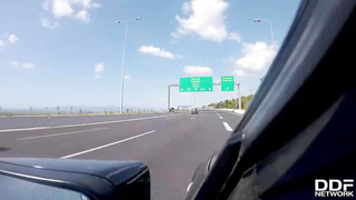 Ravishing lesbos like to travel to various places and make enjoy on the beach, all day lengthy