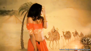 Enticing, Indian stunner is leisurely taking off her clothes in front of the camera and taunting