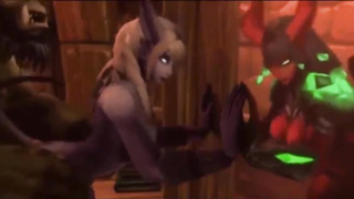 THREE DIMENSIONAL Big-Titted Animated Plumb Gonzo Monster Fuck-A-Thon