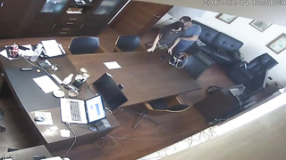 Hookup in the office sounds like joy to a bitchy, Russian assistant who enjoys firm spears