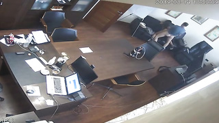 Hookup in the office sounds like joy to a bitchy, Russian assistant who enjoys firm spears