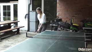 Bone lovin’ light-haired woman with petite mammories is permanently providing fellatios for free-for-all, in interchange for romp