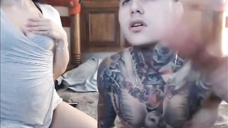 Dark haired pecker dicksucker is providing a deep, voluptuous suck off to her neighbor, just for joy