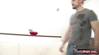 Wonderful step-sister puny titties deepthroating and porking with Successful boy