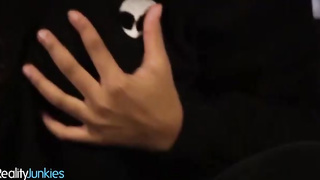 Dana Vespoli and Jenna Foxx are always in the mood for a hasty drill in the room