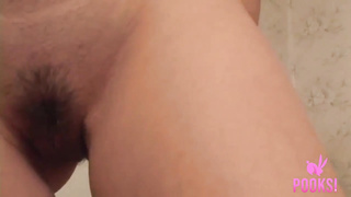 Smoking Red-Hot Filthy Blond Teenage Isabella C Demonstrates Wooly Cunny!