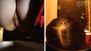 Restroom Webcam HD: Curvaceous Nubile