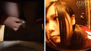 Restroom Webcam HD: Curvaceous Nubile