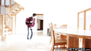 Emma Backside is having insane fuck-fest with her step stepson, because she loves him a pile