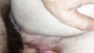 Plumper daughter-in-law humid slit