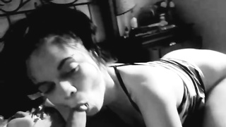 Tempting dark haired is anxiously deepthroating a rock rigid manstick in a POINT OF VIEW fashion, before getting plumbed