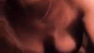 This dark-haired stunner is getting her bootie porked rock hard live on periscope