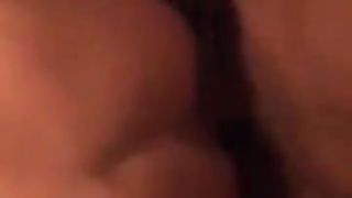 This dark-haired stunner is getting her bootie porked rock hard live on periscope