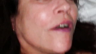 Blackwood blows a load while another BIG BLACK COCK Bull Sack Of Babymakers in her