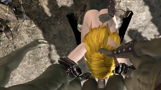 Caitlyn was caught by a tribe of insatiable studs and finished up gangbaged all night lengthy